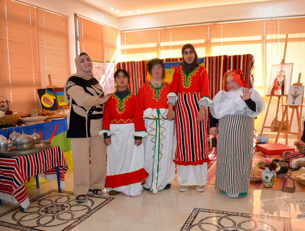 المركز الإقليمي للأشخاص ذوي الاحتياجات الخاصة بتفرسيت يحتفل برأس السنة الأمازيغية الجديدة 2974